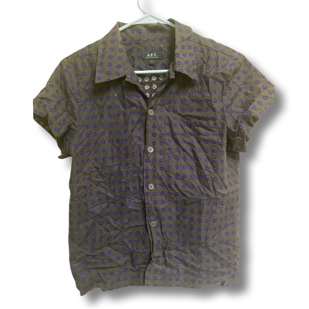 APC Button Down Top - Picture 2 of 2